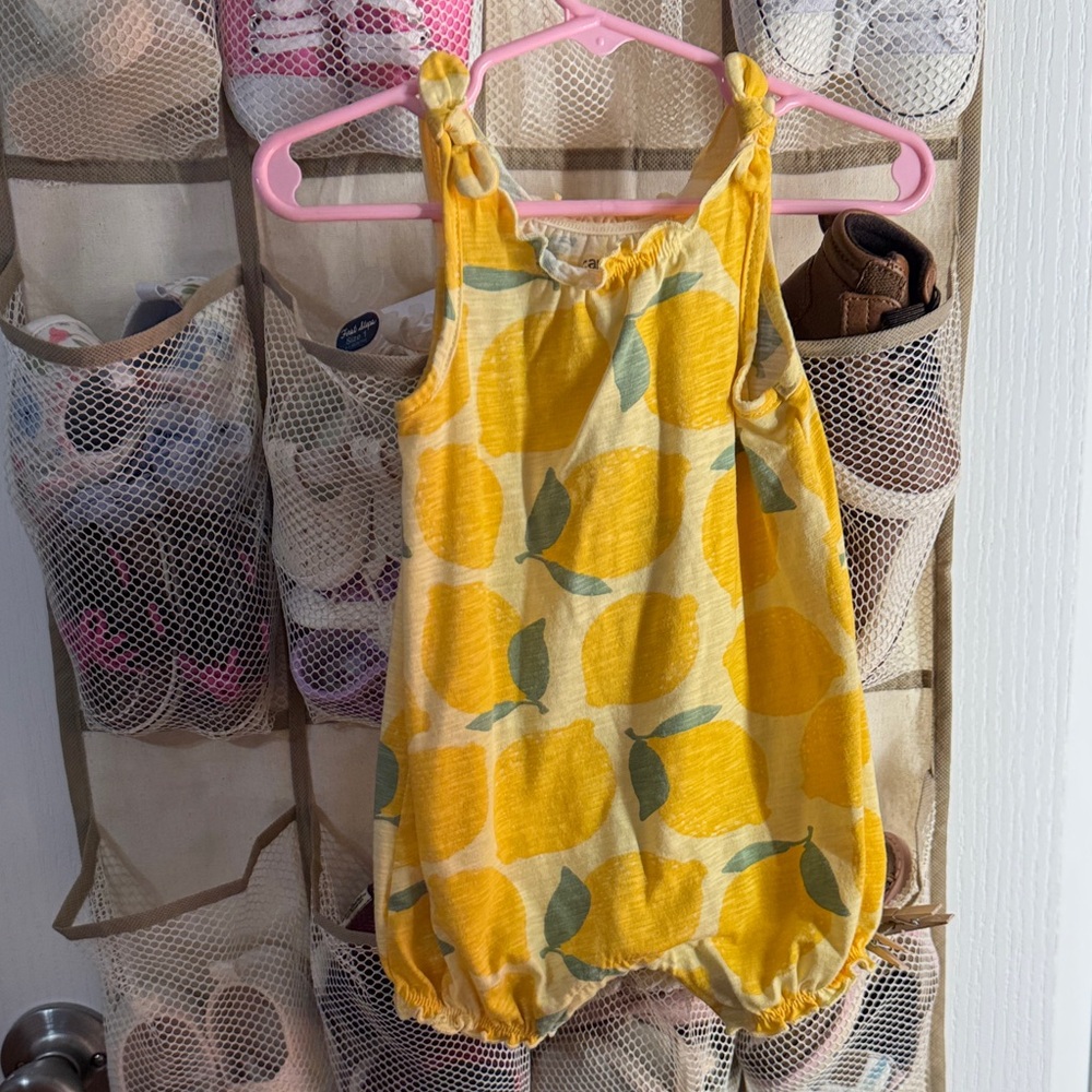 Carter's Yellow and Green Bodysuit